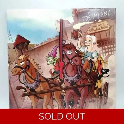 Disenchantment Ceramic Tile Wall Clock